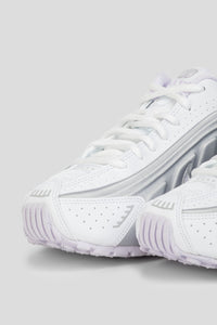 Women's Shox R4 'White & Metallic Platinum'