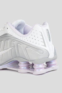 Women's Shox R4 'White & Metallic Platinum'