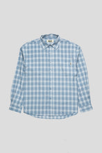 Load image into Gallery viewer, Jong Dobby Check Shirt 'Light Blue'