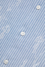 Load image into Gallery viewer, Wang Ox Flower Shirt 'Light Blue'