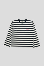 Load image into Gallery viewer, Women's Joul Wide Sleeve Stripe Tee 'Navy / White'