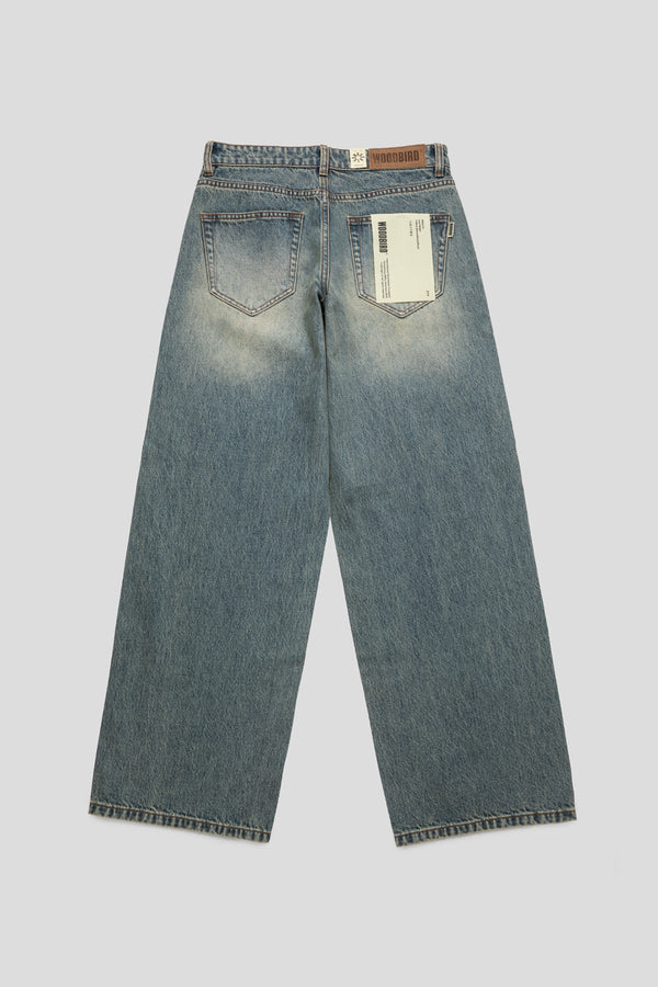 Women's Aya Aged Jeans 'Dark Blue'