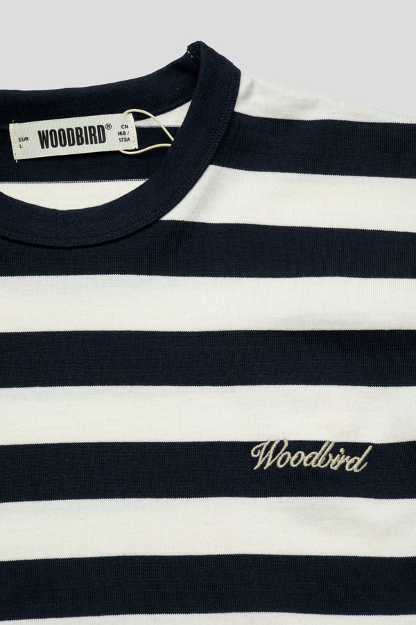 Beam Stripe Tee 'Dark Navy'
