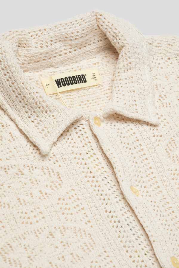Wang Knit Shirt 'Off White'