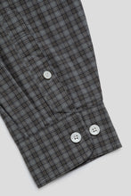 Cargar imagen en el visor de la galería, Woodbird Buzo Yu Check Shirt 'Grey'