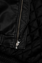 Cargar imagen en el visor de la galería, Woodbird Women's Washed PU Jacket 'Black'