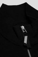 Cargar imagen en el visor de la galería, Woodbird Women's Kimchi SS 1/2 Zip 'Black'