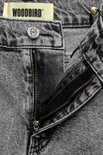 Charger l'image dans la galerie, Jeans Carla gris cendré pour femme « Gris »