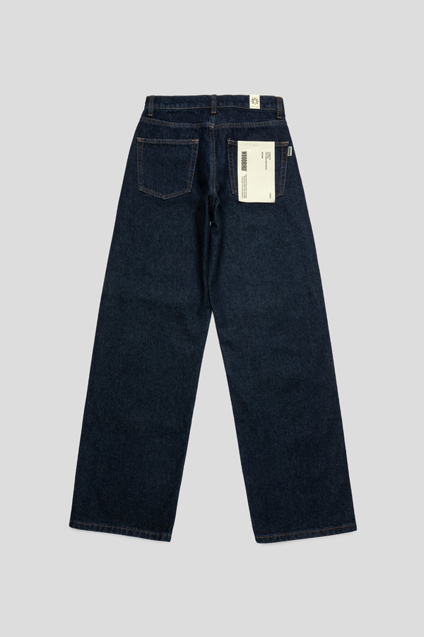 Jeans Carla sin lavar para mujer 'Azul crudo'
