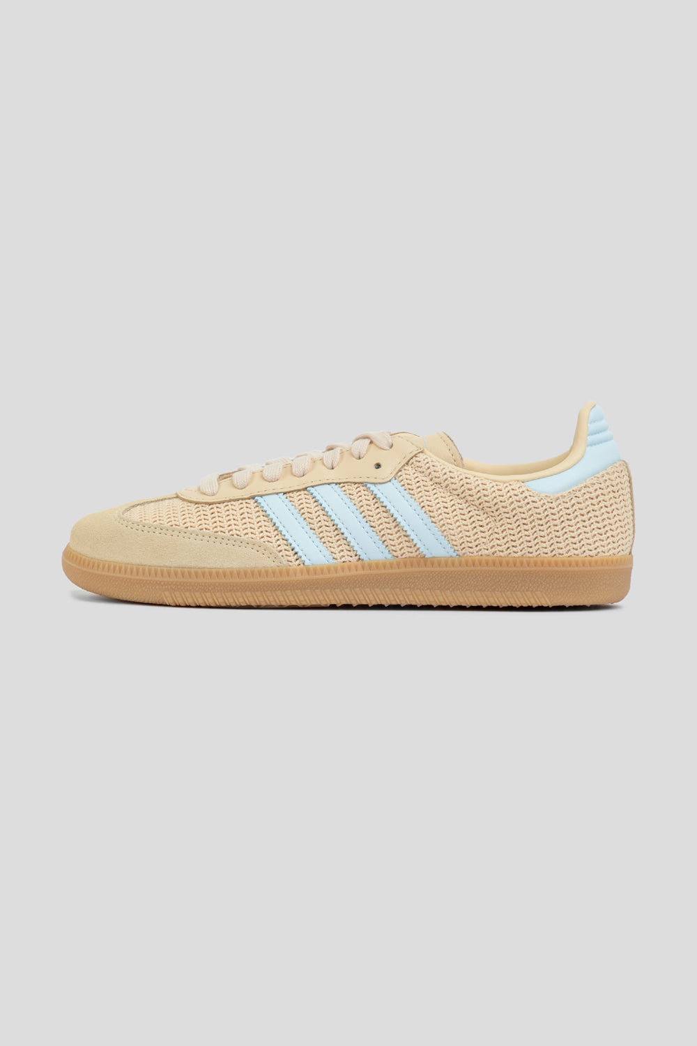 Women's Adidas Samba OG 'Sand Strata & Sky Tint' - JR8168 Women's Adidas Samba OG 'Sand Strata & Sky Tint' - JR8168
