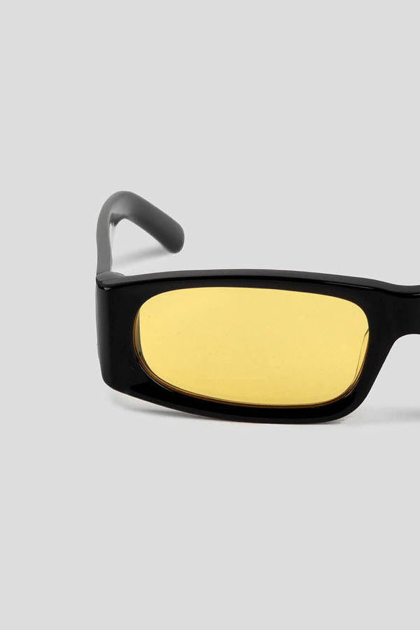 Big Trouble Sunglasses 'Black & Yellow Tint'