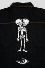 Load image into Gallery viewer, Twill Skull Trucker Jacket