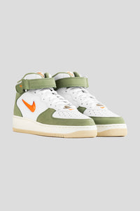 Air Force 1 Mid QS 'Olive Green and Total Orange'