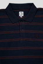 Load image into Gallery viewer, Stripe Polo Longsleeve Shirt