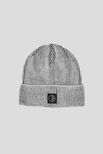Load image into Gallery viewer, Lines Merino Beanie &#39;White&#39;